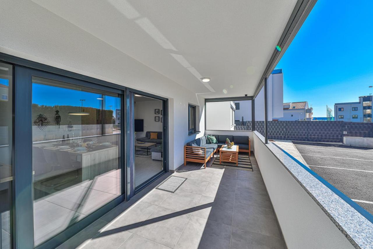 Luxury Apartment Pia With Swimming Pool And Grill Trogir Luaran gambar